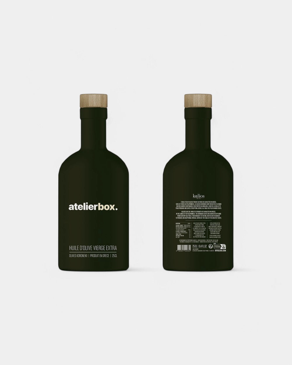 Customizable Extra Virgin Olive Oil Bottle